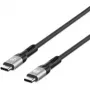 Manhattan Fast USB-C to USB-C Cable (240W), 1m, 240W Laptop Charging + High-Speed Data & Video, Works with ALL Laptops (Note additional USB-C 240W wall charger needed), 40 Gbps Ultra-Fast Transfers, Black, 3 year Warranty