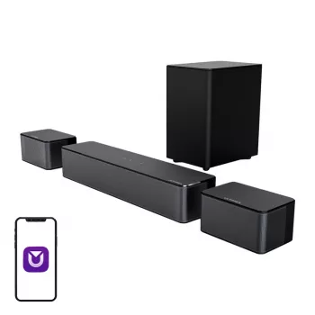 Soundbar Ultimea Poseidon D50 — model U2500, compact home audio speaker for TV and music
