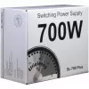 Inter-Tech SL-700 Plus - Power Supply (Internal) - ATX12V 2,4 - AC 230 V - 700 Watt - active PFC (88882141)