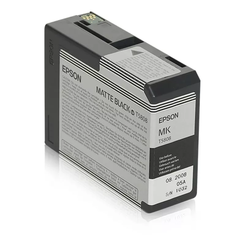 Ink cartridge Epson C13T5808 Matte black — Original Epson cartridge, matte black