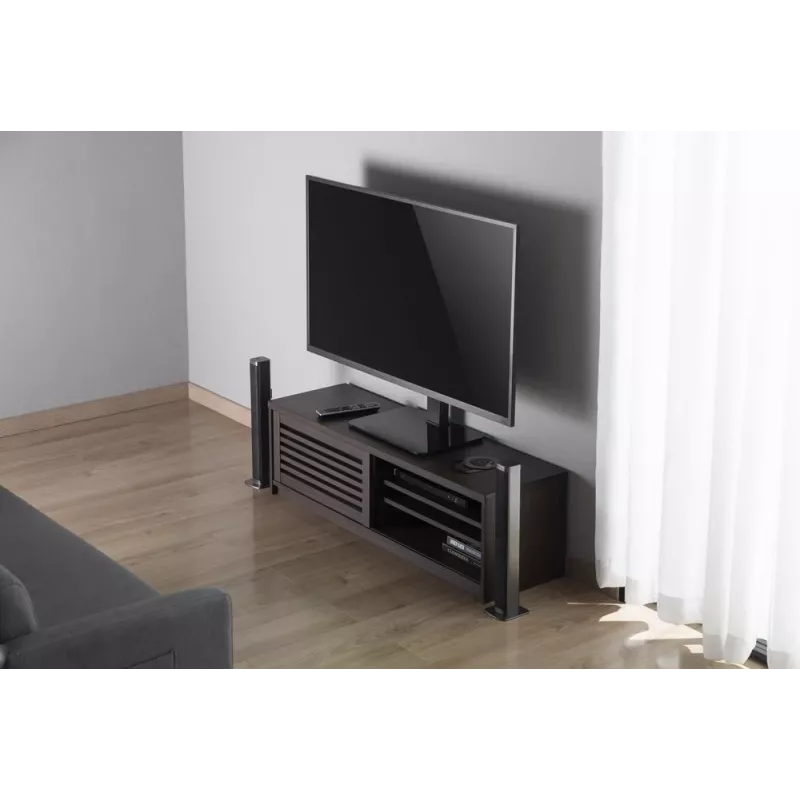 Gembird TVS-D55S-01 Tabletop TV stand (swivel), 23 - 55, black