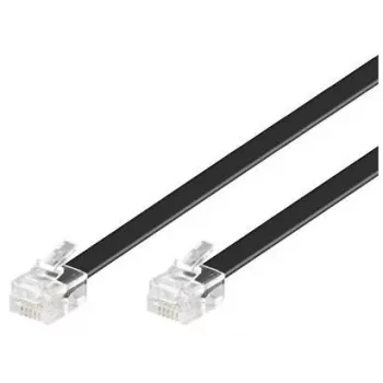 Telephone cable Microconnect MPK102S RJ-11 RJ-11 2 m Black