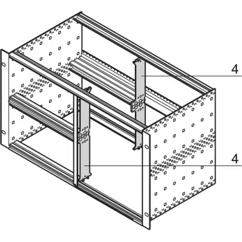 SCHROFF 64560010 19 inch Montagematerial - Rack-Accessory (64560010)