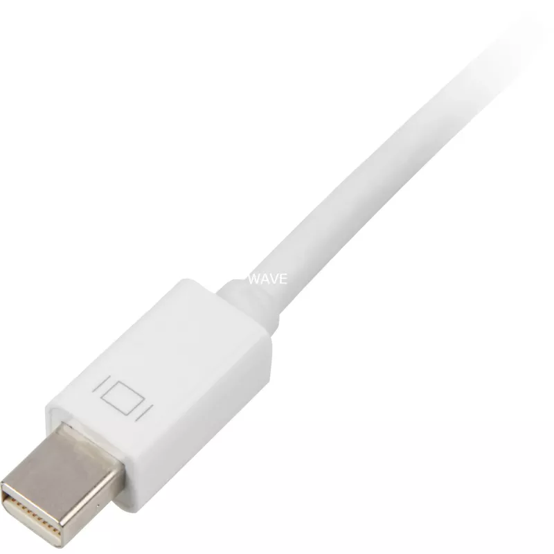 Sharkoon Cable Adapter mini Displayp. -> DVI 15cm White