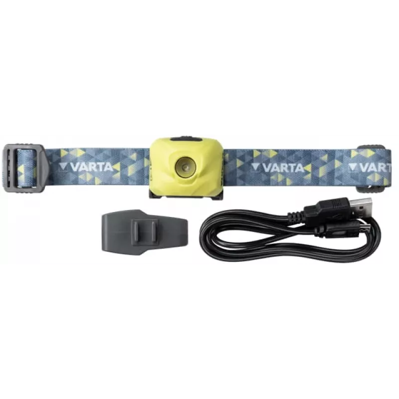 Headband flashlight Varta OUTDOOR SPORTS ULTRALIGHT H30R Lime