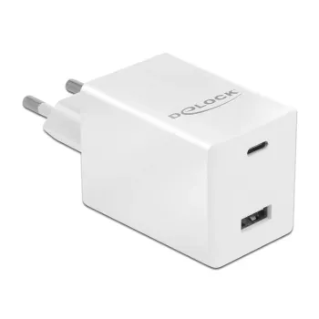 Charger DeLOCK USB GaN Charger USB Type-C PD 3.0 and USB Type-A 48 W