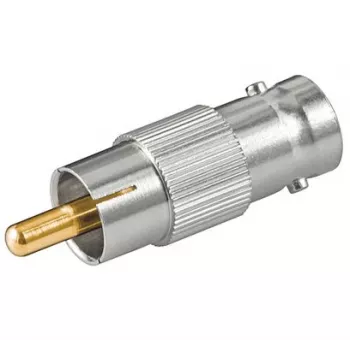 Microconnect BNCRCAADAPTOR cable gender changer RCA BNC Silver