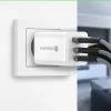 Power charger everActive SQ-655Q 65W, 1×USB-A + 2×USB-C fast charging