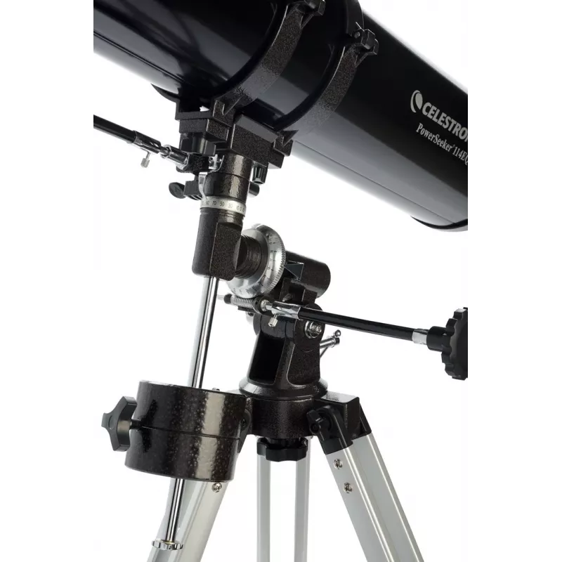 Celestron PowerSeeker 114EQ Refractor 45x Black