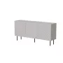 Chest of drawers Cama LUCCA 3D 165x40x80 cm — cashmere, particle board, 16 mm frame, 1.8 cm door thickness