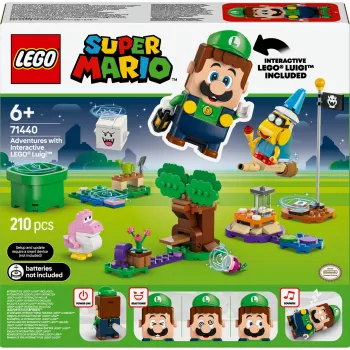 Construction Toy LEGO 71440 Super Mario Interactive LEGO Luigi figure set