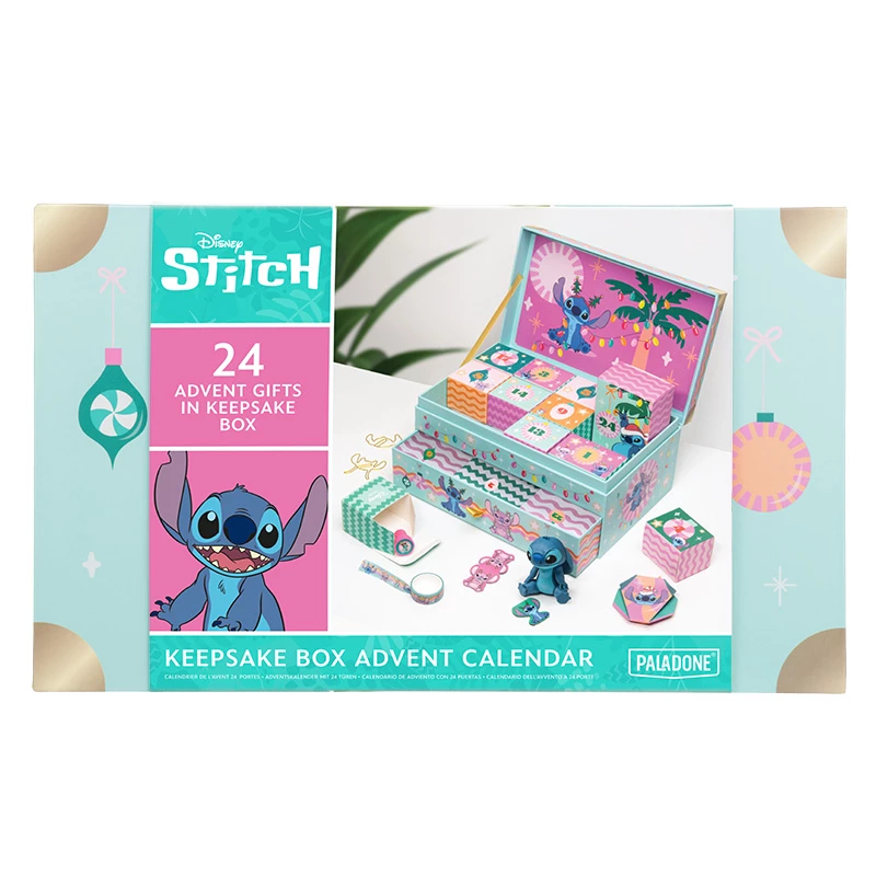 Keepsake Box Advent Calendar by Paladone PP15751LS with 24 Compartments