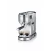 Espresso machine SEVERIN Newspresa KA 5997 — semi-automatic, 1 L water tank, 1350 W, ground coffee input, black/brushed steel/chrome