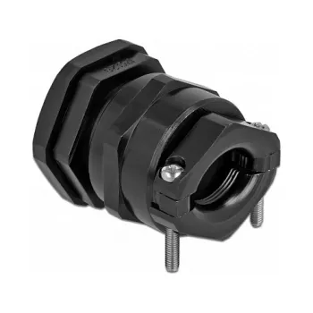 Cable Gland DeLOCK 60361 Black Metal Plastic