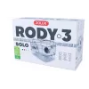 Cage ZOLUX RODY3 SOLO white — compact single-hamster enclosure, metal/plastic, 410×280×270 mm