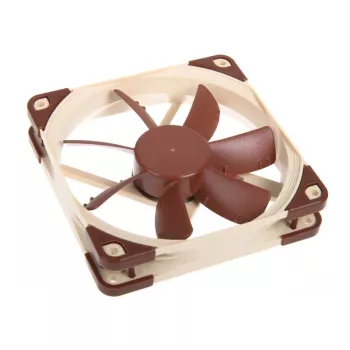 120 mm Noctua fan NF-S12A ULN, 12 V, 600–800 RPM, 74.3 m³/h, 0.72 W, 2-speed, 25 mm thick
