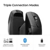 Mouse Keychron M6 Right-hand Universal — Optical, RF Wireless + Bluetooth + USB-C, 30000 DPI, Black
