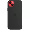 Apple iPhone 14 Plus Silicone Case with MagSafe - Midnight