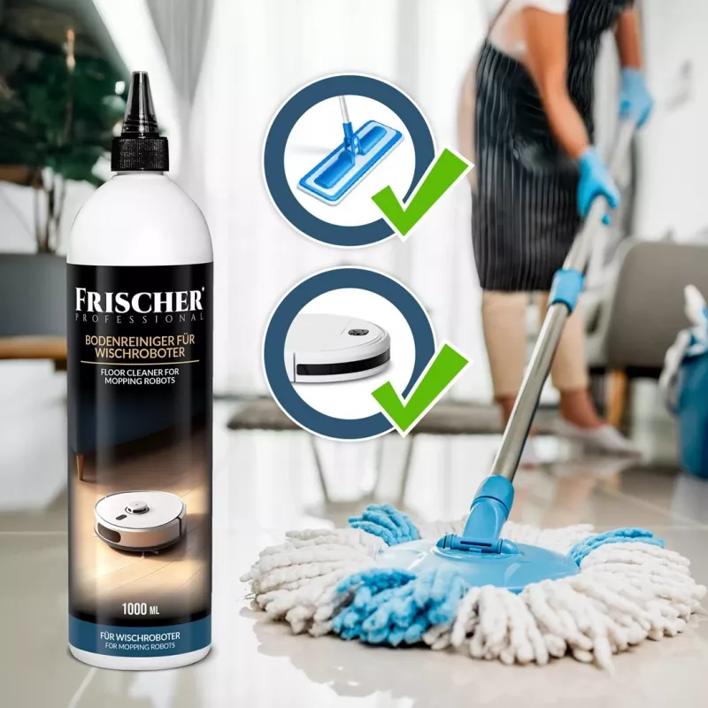 Liquid for mopping robots including wood Frischer 1l (concentrate)
