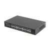 Unmanaged LANBERG switch RSGE-24P-2GE-2S-360 with 24 RJ-45 Ethernet ports