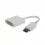 Video cable adapter GEMBIRD DisplayPort to DVI 0.1 m, white