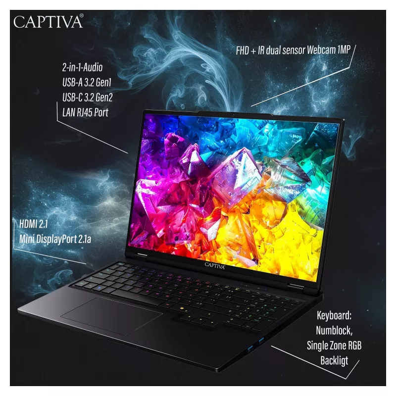 Laptop Captiva CAPTIVA 95078 — portable computer model 95078