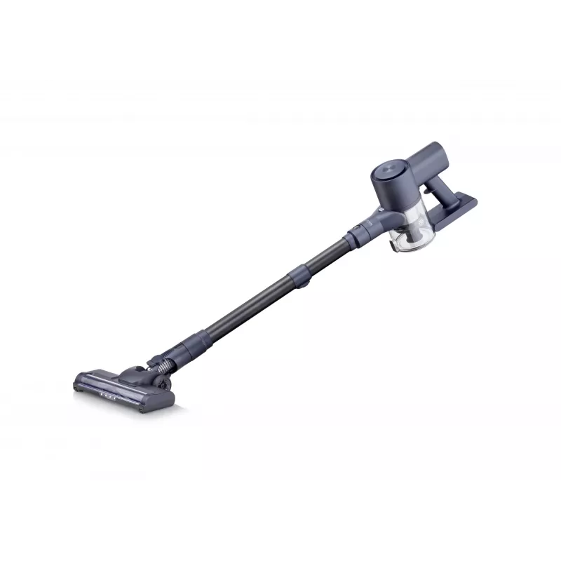 Stick vacuum SEVERIN HV 7178 — cordless Li‑Ion 2.2 Ah, 130 W, bagless 0.5 L, blue metallic