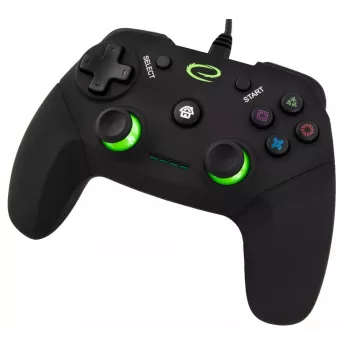Gamepad ESPERANZA EGG110K wired USB with vibration, 12 buttons, 1.5 m cable — for PC and PS3