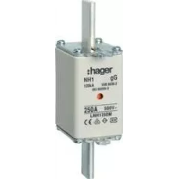Hager LNH1250M. Width: 135 mm, Depth: 135 mm, Height: 64,5 mm (LNH1250M)