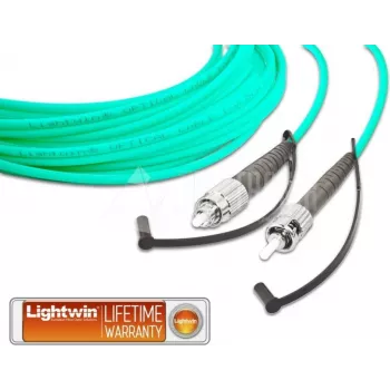 Lightwin High Quality Simplex LWL Patch Cable, MM OM3, FC - ST LWL Patch Cable (LSP-50 FC-ST 2.0 OM3)