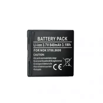 Battery extra digital BP-5M for Nokia 5700 / 7390 3.7V 1000mAh
