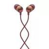 The House Of Marley Smile Jamaica Headset Wired In-ear Calls/Music Red, Wood