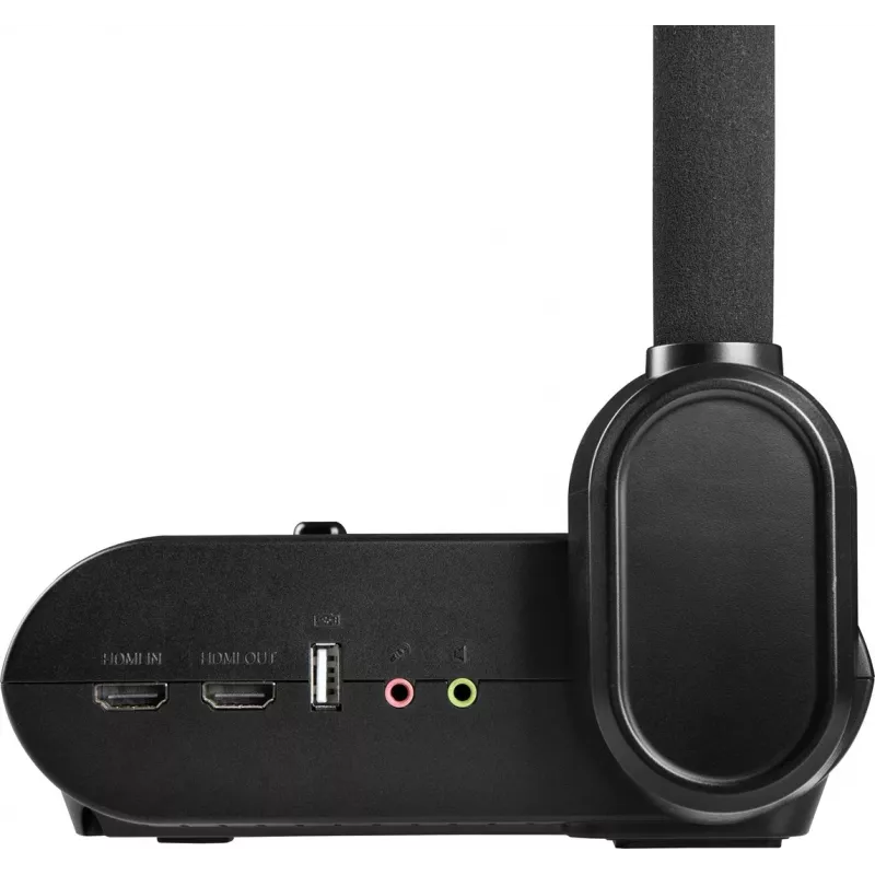 AVer F17+ document camera Black 25.4 / 3.06 mm (1 / 3.06) CMOS USB 3.2 Gen 1 (3.1 Gen 1)