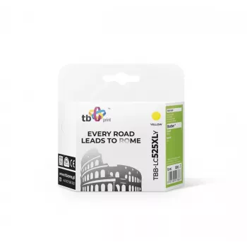 Ink for Brother LC529/53 9 TBB-LC525XLY yellow