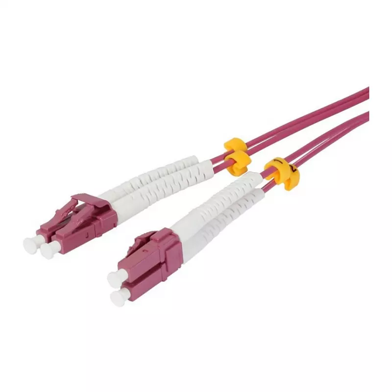 Synergy 21 LWL-2-Faser-Patchk. 0.25mtr.LC-LC 50/125um OM4 AD 2mm flexible Knickschutztülle - Kabel - Multimode-Faser (S217019)