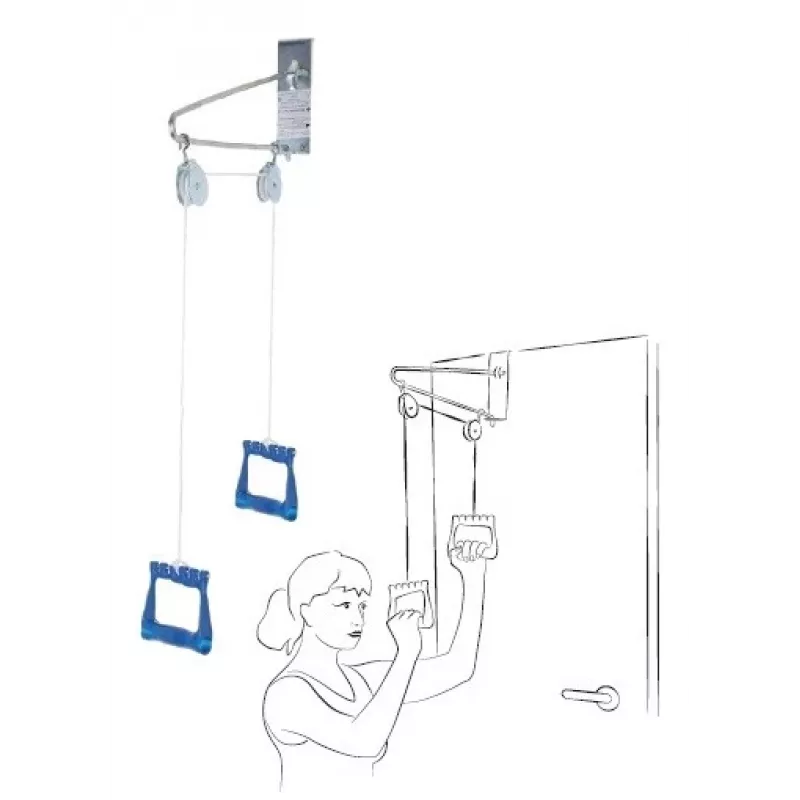 RF-881 overdoor pulley for rehabilitation exercises
