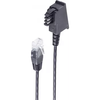 telephone cable ShiverPeaks BS12-09075 10 m Black