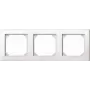 Wall plate / switch cover Merten 478325 — white, screwless, single-gang