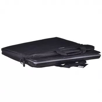 Briefcase IBOX TN6020 for 39.6 cm (15.6 inch) laptops — nylon, black, shoulder strap