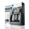 Battery charger everActive NC-900U Universal DC — charges AA, AAA, C, D, 9V, up to 6 cells, black