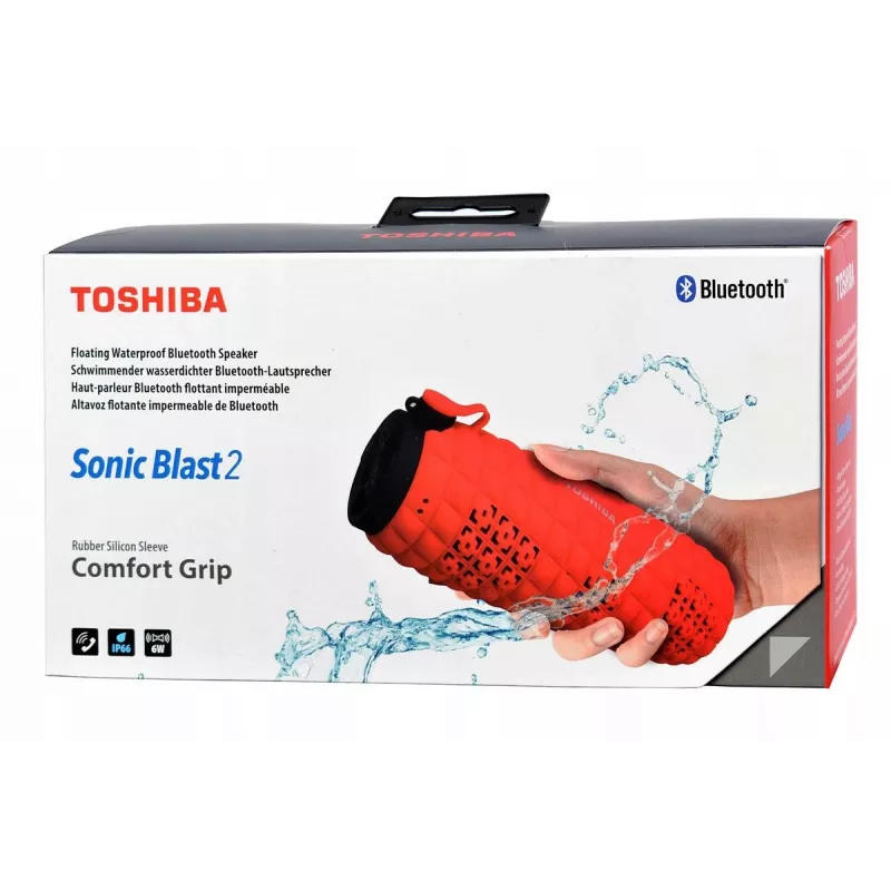 Portable Speaker Toshiba Sonic Blast 2 TY-WSP80 Red