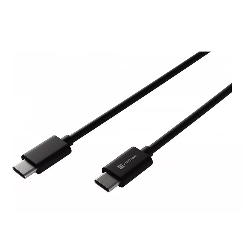 USB-C to USB-C Cable NATEC NKA-2146, 1 m, black