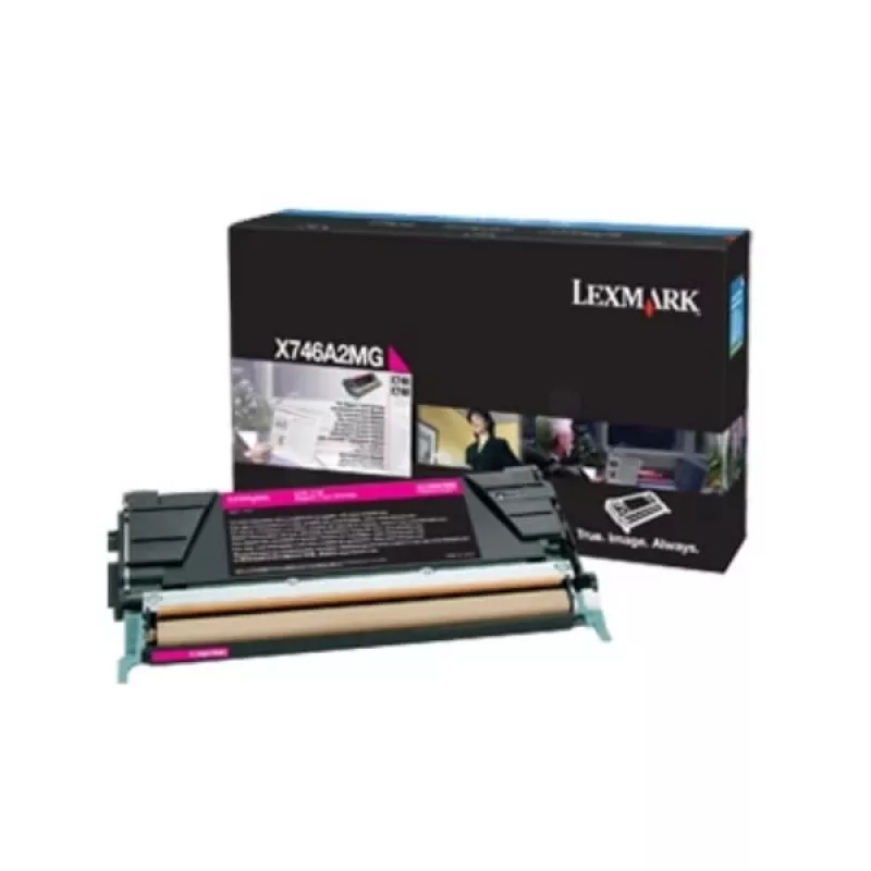 Lexmark X746A3MG - Toner magenta - for X746de, X748de, X748dte