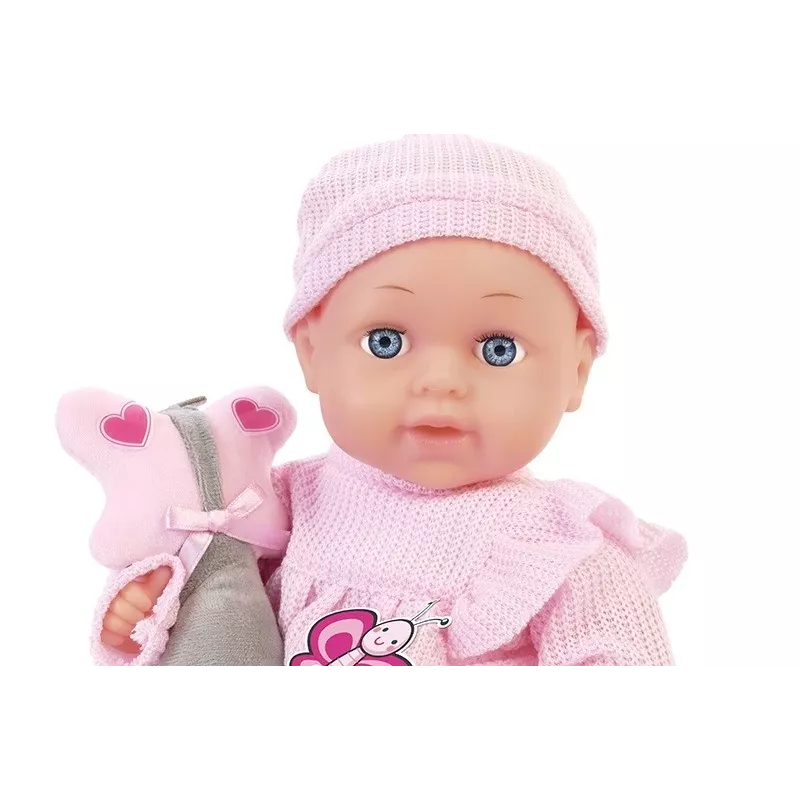 Doll Artyk Natalia 33 cm with toy - Artyk 33 cm baby doll with accessory