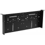Rackmount panel Omnitronic Trägereinschub 1/253 black with holes