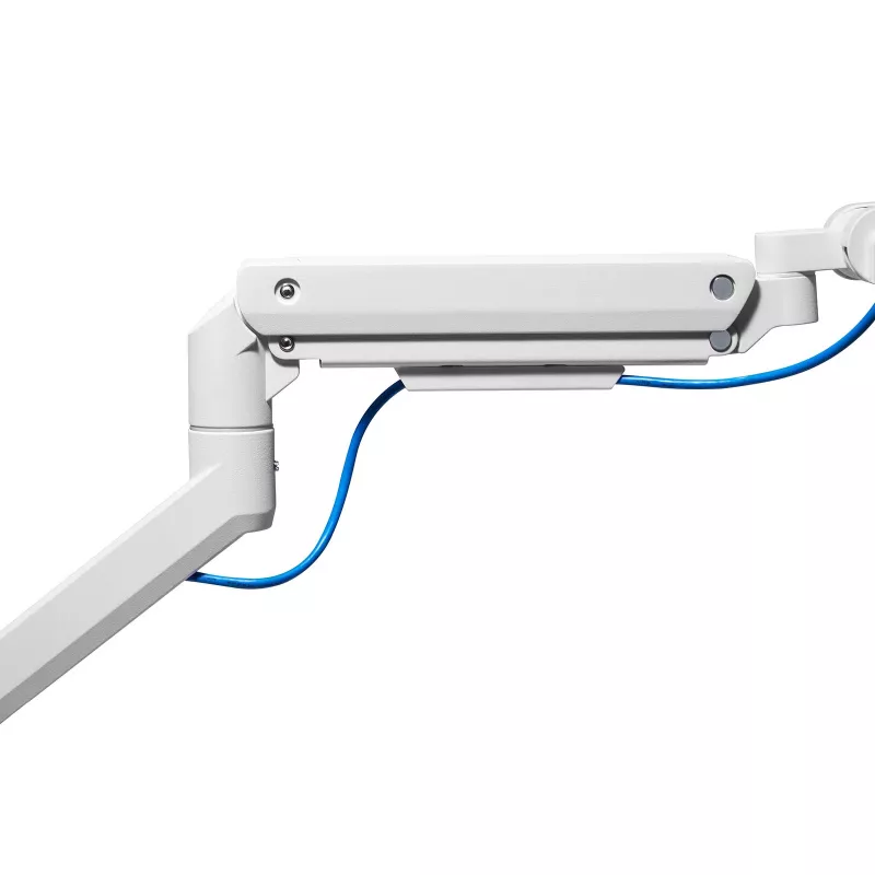 Monitor arm SILVERSTONE SST-ARM14 adjustable height VESA mount for single display, silver