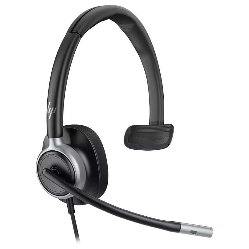 Monaural USB Wired Headset Poly Mission 615 — weight 117.5 g