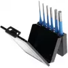 Splinttreiber-Set 316 D, 6-piece (Blue, in Metal-Klappkassette)