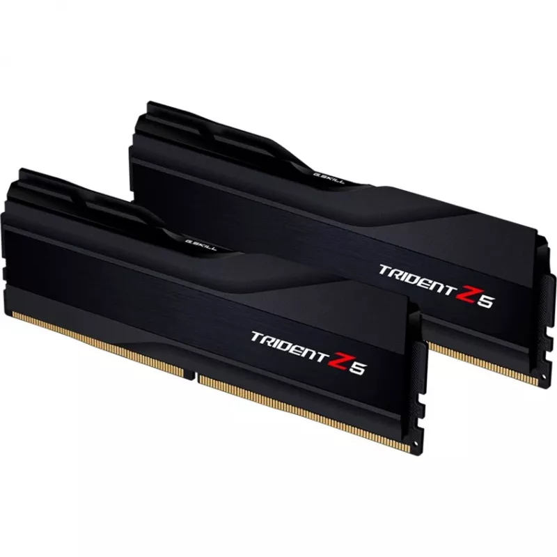 DIMM 64 GB DDR5-6000 (2x 32 GB) Dual-Kit, Arbeitsspeicher schwarz, F5-6000J3040G32GX2-TZ5K, Trident Z5, INTEL XMP