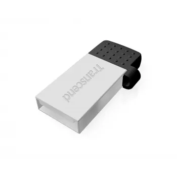 Transcend JetFlash Mobile 380 - USB Flash Drive - 16GB - USB2.0 - Silver (TS16GJF380S)